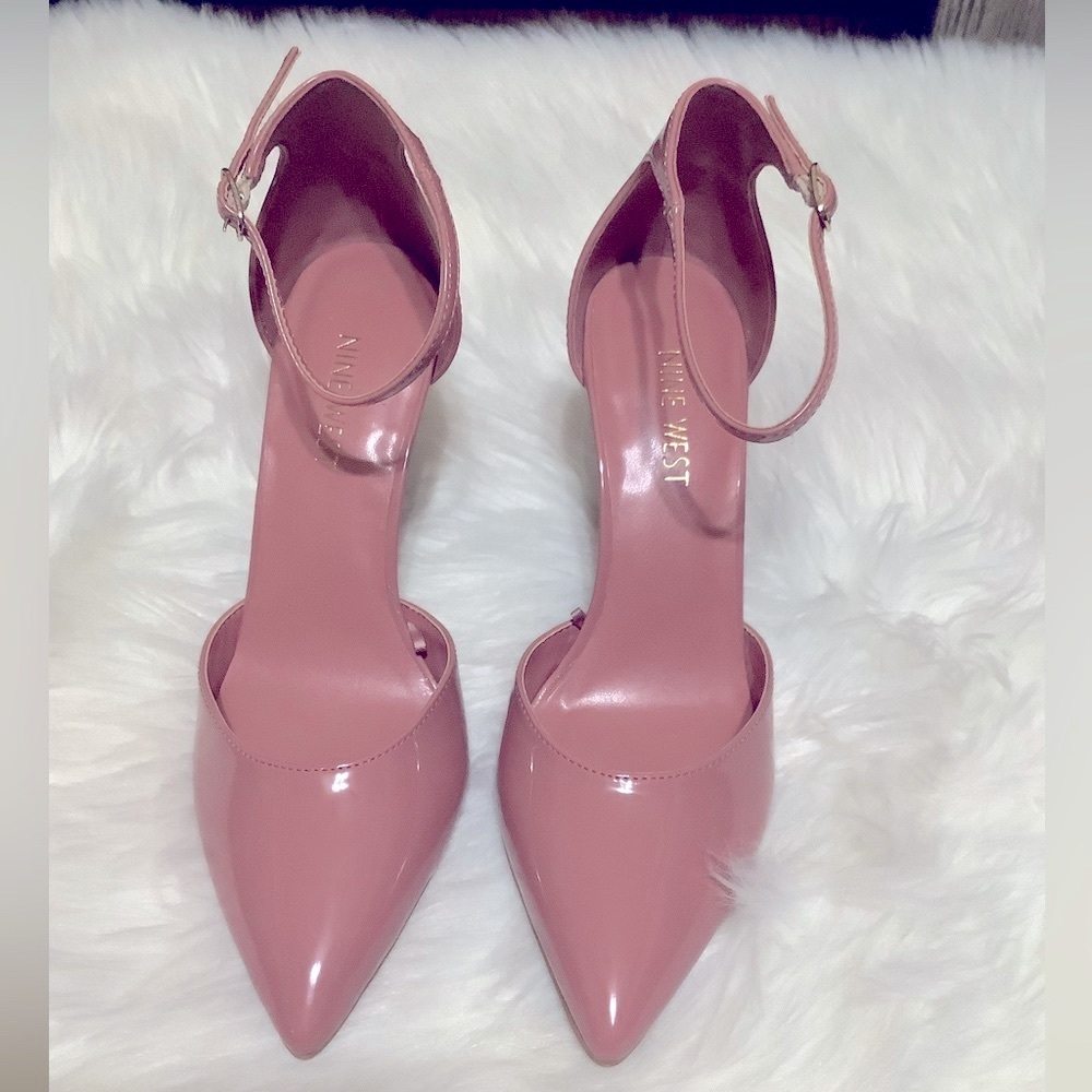 New Nine West Dark Blush Pointy Toe Shoes Size 7